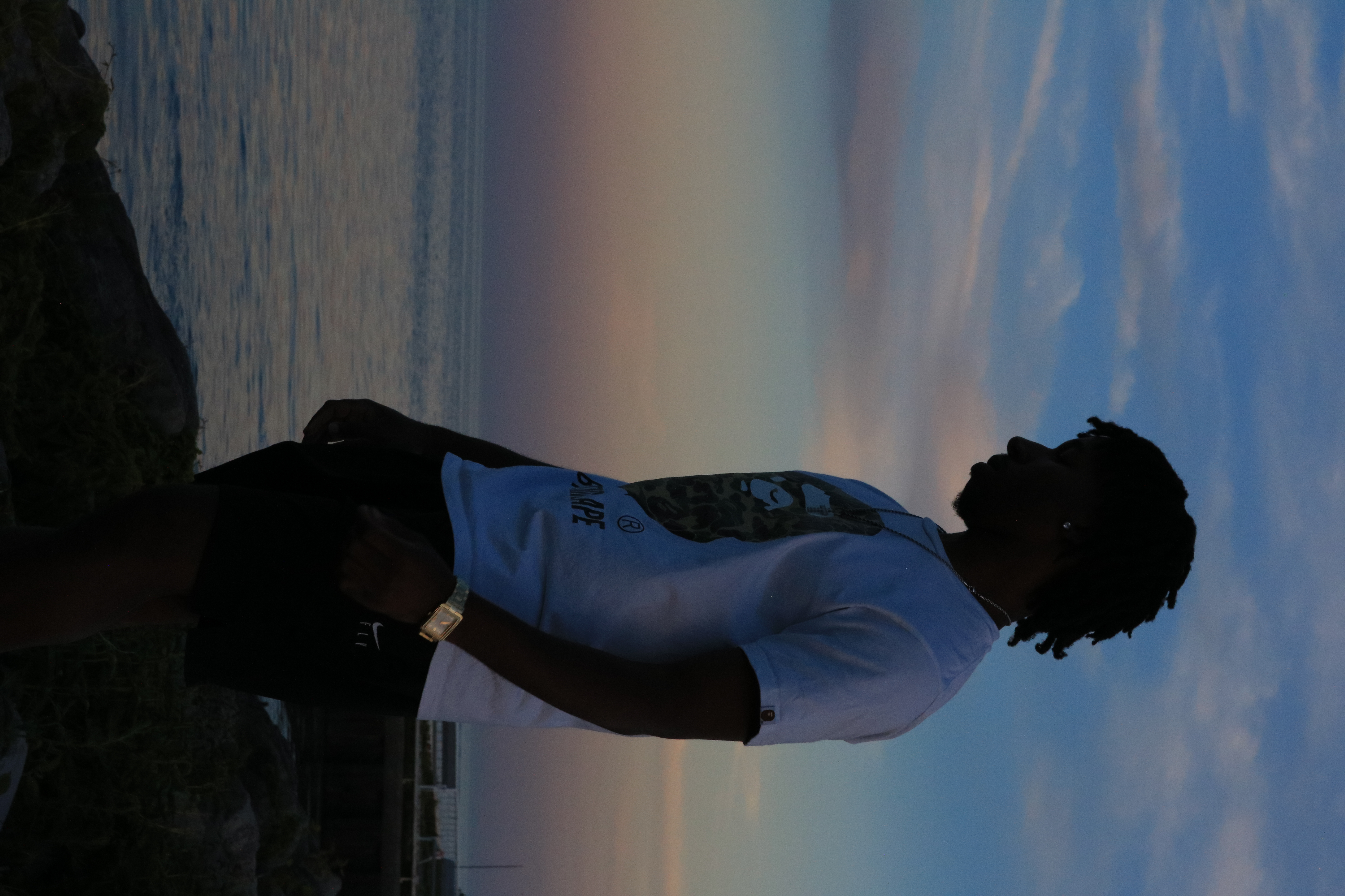 Young Man + Sunset